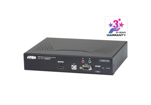 KVM Extender ATEN KE8952T 4K 3840x2160 Wired Cat5e Cat6