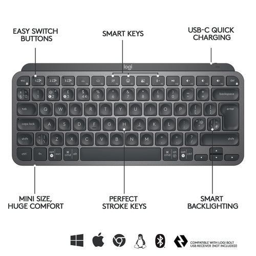 Logitech Master MX Keys Mini keyboard