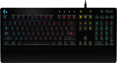 Logitech G G213 Wired Mechanical Gaming Keyboard RGB LED QWERTY Black
