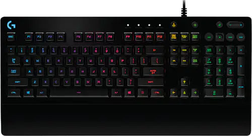 Logitech G G213 kabelgebundene mechanische Gaming-Tastatur RGB-LED QWERTY Schwarz