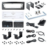 StarTech.com Konferenzraum-Dockingstation – USB-C, 60W PD, 4K HDMI, Schwarz