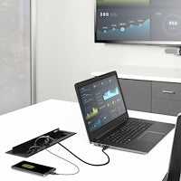 StarTech.com Konferenzraum-Dockingstation – USB-C, 60W PD, 4K HDMI, Schwarz