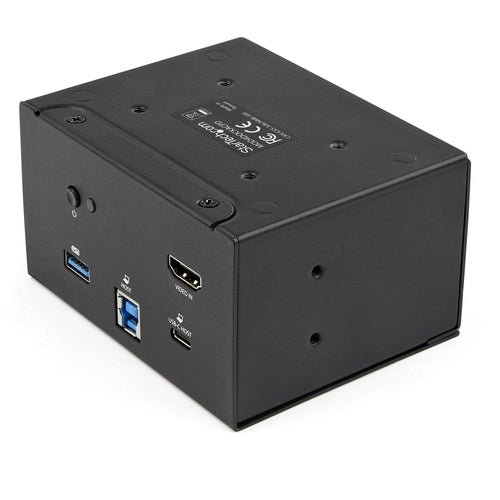 StarTech.com Konferenzraum-Dockingstation – USB-C, 60W PD, 4K HDMI, Schwarz