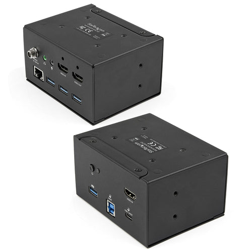 StarTech.com Konferenzraum-Dockingstation – USB-C, 60W PD, 4K HDMI, Schwarz