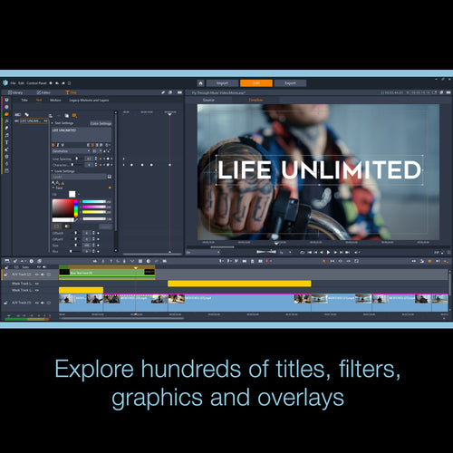 Pinnacle Studio 25 Standard Video Editor ESD für Windows 10