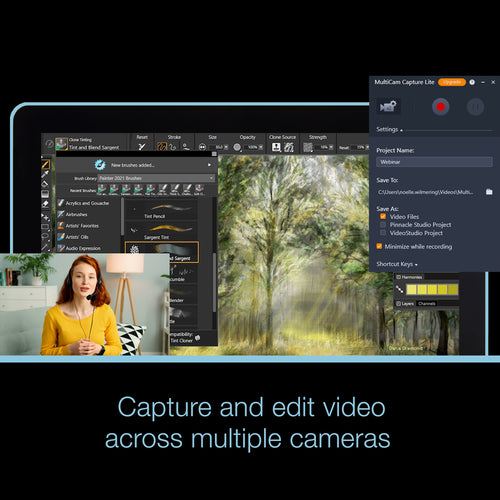 Pinnacle Studio 25 Standard Video Editor ESD für Windows 10