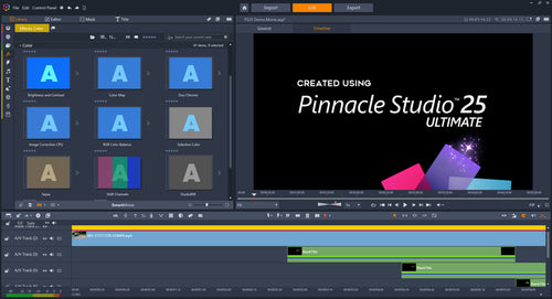 Pinnacle Studio 25 Standard Video Editor ESD für Windows 10