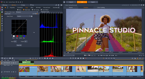 Pinnacle Studio 25 Standard Video Editor ESD für Windows 10