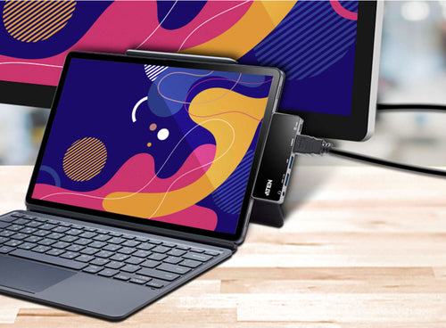 USB 3.2 Gen 1 Type-C Laptop-Dock mit 4K Ultra HD Unterstützung