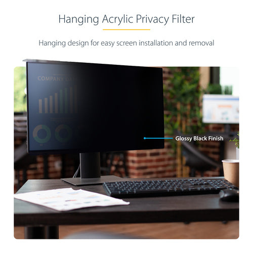 23.8 Inch Monitor Privacy Screen 16:9 Anti-Fingerprint Quick Install