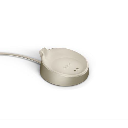 Jabra Evolve2 75 Ladestation – USB-A – Beige – Headset-Ständer