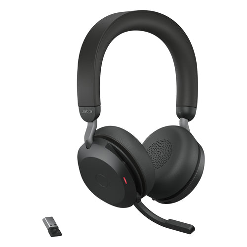 Wireless Jabra Evolve2 75 Headset USB-A UC Black 20-20000 Hz