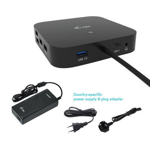 i-tec C31HDMIDPDOCKPD100UK laptop dock/port replicator