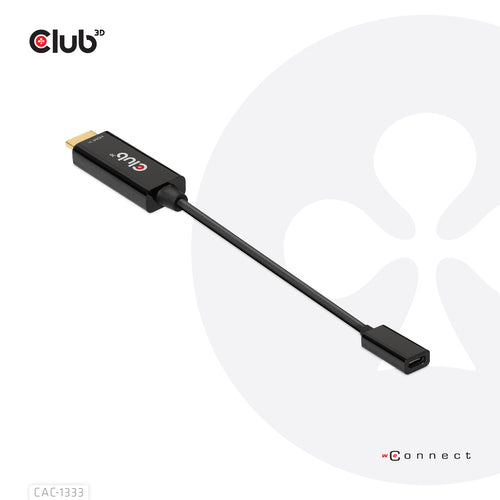 HDMI auf USB Typ-C 4K Aktiver Videoadapter 0,22m - CLUB3D