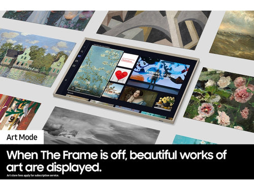 Samsung The Frame QN32LS03CBFXZA 32" QLED Smart TV | Full HD 1920x1080 | Wi-Fi | Schwarz