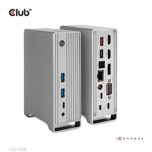 USB 3.2 Gen 2 Docking Station mit Typ-C-, HDMI- und VGA-Ausgängen