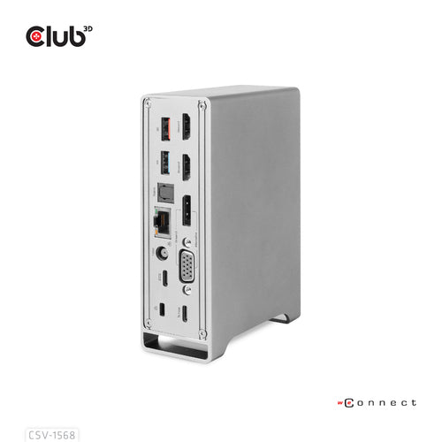 USB 3.2 Gen 2 Docking Station mit Typ-C-, HDMI- und VGA-Ausgängen