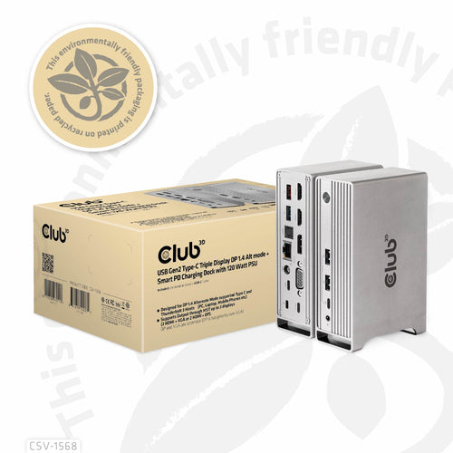 USB 3.2 Gen 2 Docking Station mit Typ-C-, HDMI- und VGA-Ausgängen