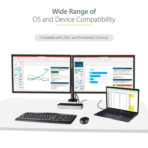 StarTech.com USB C Cable USB31CCV1M | 10Gbps Data Transfer | 100W Power Delivery | 3ft Black/Gray