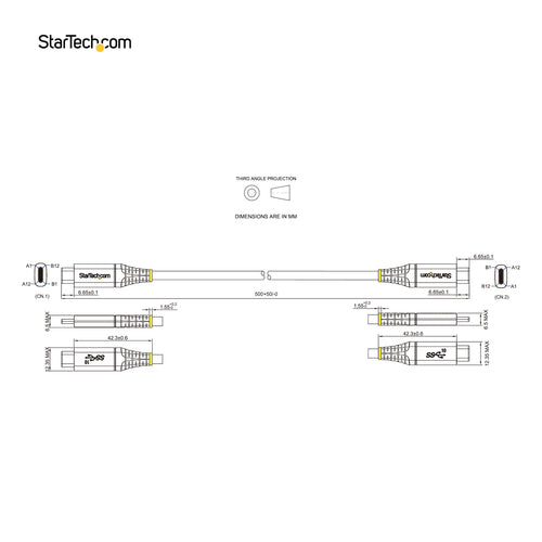 StarTech.com USB31CCV50CM USB cable