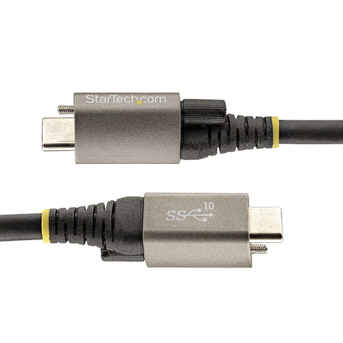USB-C Cable 10Gbps Power Delivery 3ft Locking StarTech.com