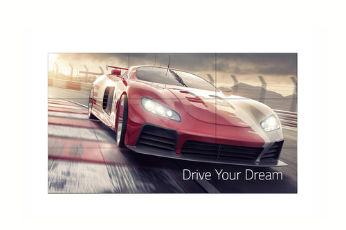 55-Inch LG Full HD Digital Signage Display 1920x1080 500 cd/m² Web OS 24/7