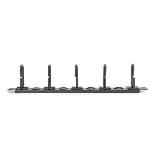 Cable Management Panel Rocstor Black Steel Plastic for Racks