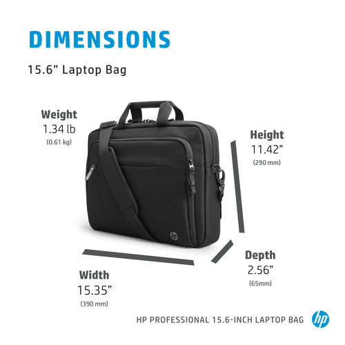 HP Professional 15.6 Laptop Bag