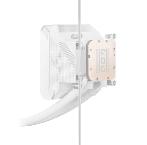 ASUS ROG Strix LC IV 360 ARGB LCD White Edition
