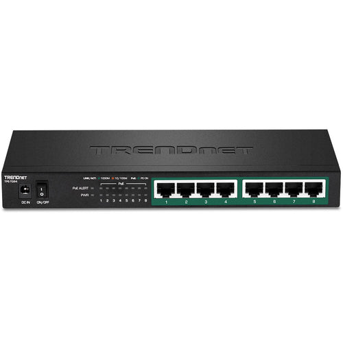 Network Switch Trendnet TPE-TG84 Unmanaged Gigabit PoE Wall-Mountable