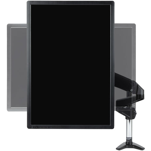 StarTech.com ARMPIVOTE2 Verstellbare Monitorhalterung - 32" bis 49" Displays - Schwarz - Schreibtischmontage