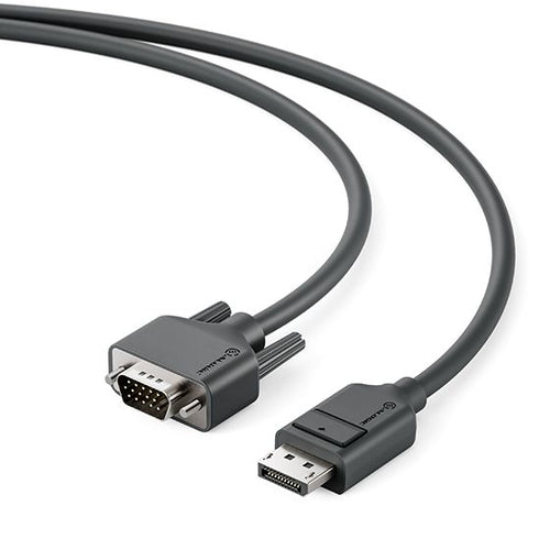 ALOGIC DisplayPort-zu-VGA-Adapter – 2 m Stecker auf Stecker – Elements-Serie