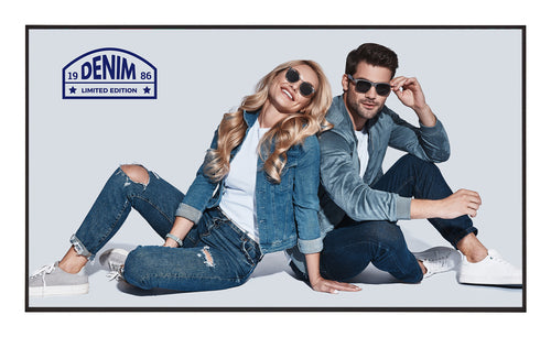 65 Zoll 4K UHD LED Digital Signage Display Wi-Fi 24/7