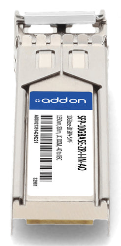 AddOn Networks SFP-10GBASE-ZR-I-IN-AO network transceiver module