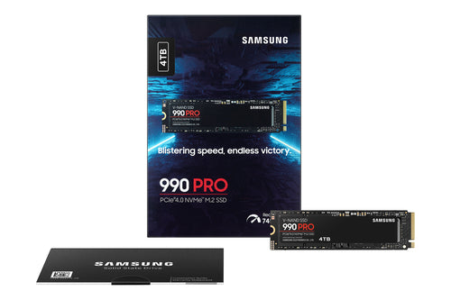 Samsung 990 PRO 4TB M.2 NVMe SSD 7450 MB/s Read Speed