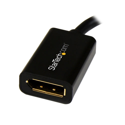 Mini DisplayPort to DisplayPort Adapter 4K UHD 0.1524m Male Female