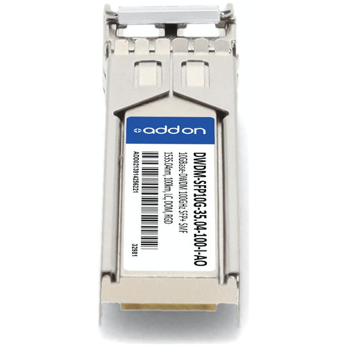 AddOn Networks DWDM-SFP10G-35.04-100-I-AO network transceiver module