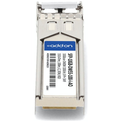 AddOn Networks SFP-10GB-DW55-100-I-AO network transceiver module