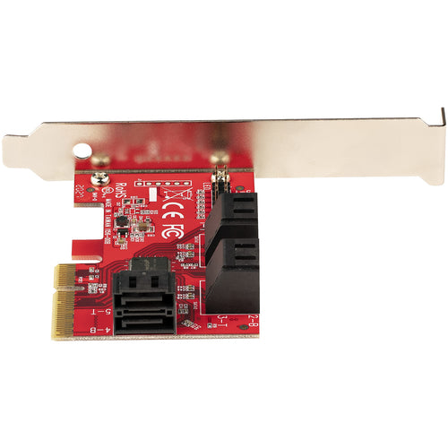SATA PCIe Expansion Card 6 Port 6Gbps Low/Full Profile