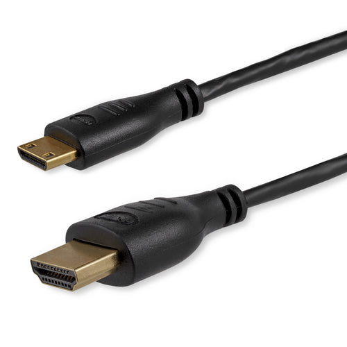 StarTech.com 1,8m Mini-HDMI-auf-HDMI-Kabel – 4K 30Hz – High Speed – Ethernet-Unterstützung