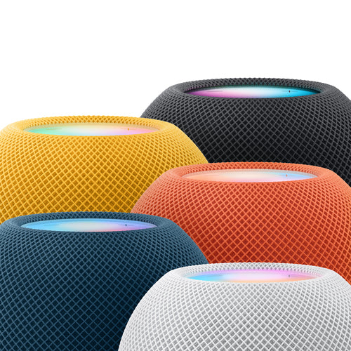 Apple HomePod mini – Smarter Lautsprecher mit Siri – Orange – Full Range Sound
