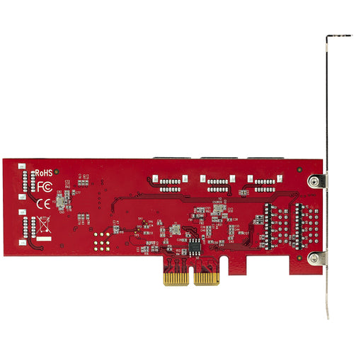PCIe SATA Expansion Card StarTech.com 10-Port 6Gbps ASM1062 Low/Full Profile