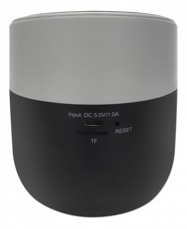 Metallic Bluetooth Speaker with Wireless Charging 3W Decent Sound 10m Range