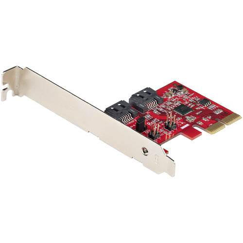 StarTech.com 2-Port PCIe-SATA-Erweiterungskarte – ASM1062R – 6 Gbit/s – Schnittstellenkarte