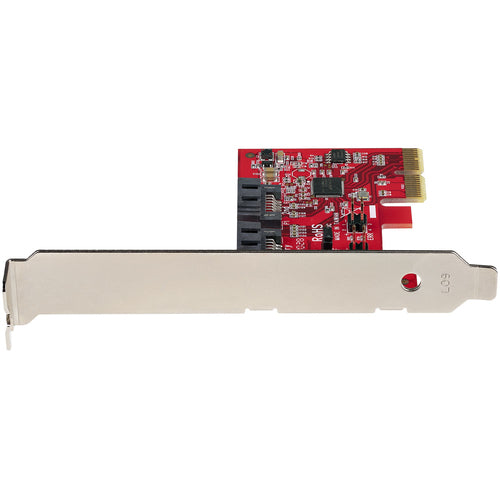 StarTech.com 2-Port PCIe-SATA-Erweiterungskarte – ASM1062R – 6 Gbit/s – Schnittstellenkarte