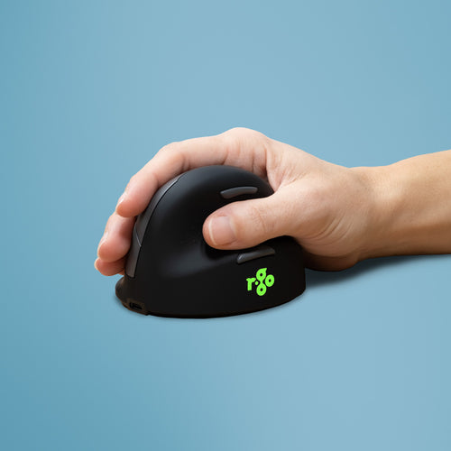 R-Go Tools Ergonomische Maus R-Go HE - Bluetooth, optisch, 1750 DPI, Rechtshänder