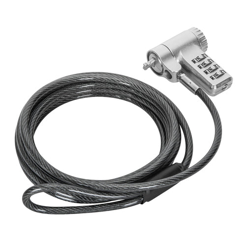 Targus ASP96GLX-S Security Cable Lock - 2m Galvanized Steel Anti-Theft Solution