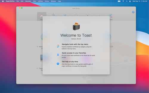 Corel Roxio Toast Titanium 20