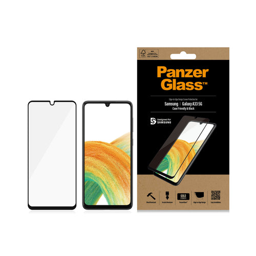 Screen Protector for Samsung Galaxy A33 5G Scratch Resistant Transparent Dry Application