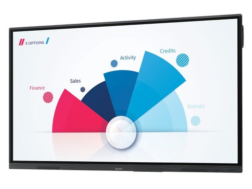 Interactive Flat Panel Display Sharp PNL752B 75-inch 4K Wi-Fi LCD